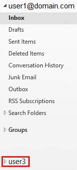 Slow performance if many shared folders or mailboxes open.